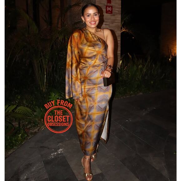 RARE! ZARA Asymmetric Midi Dress NWT Size M - Picture 15 of 16